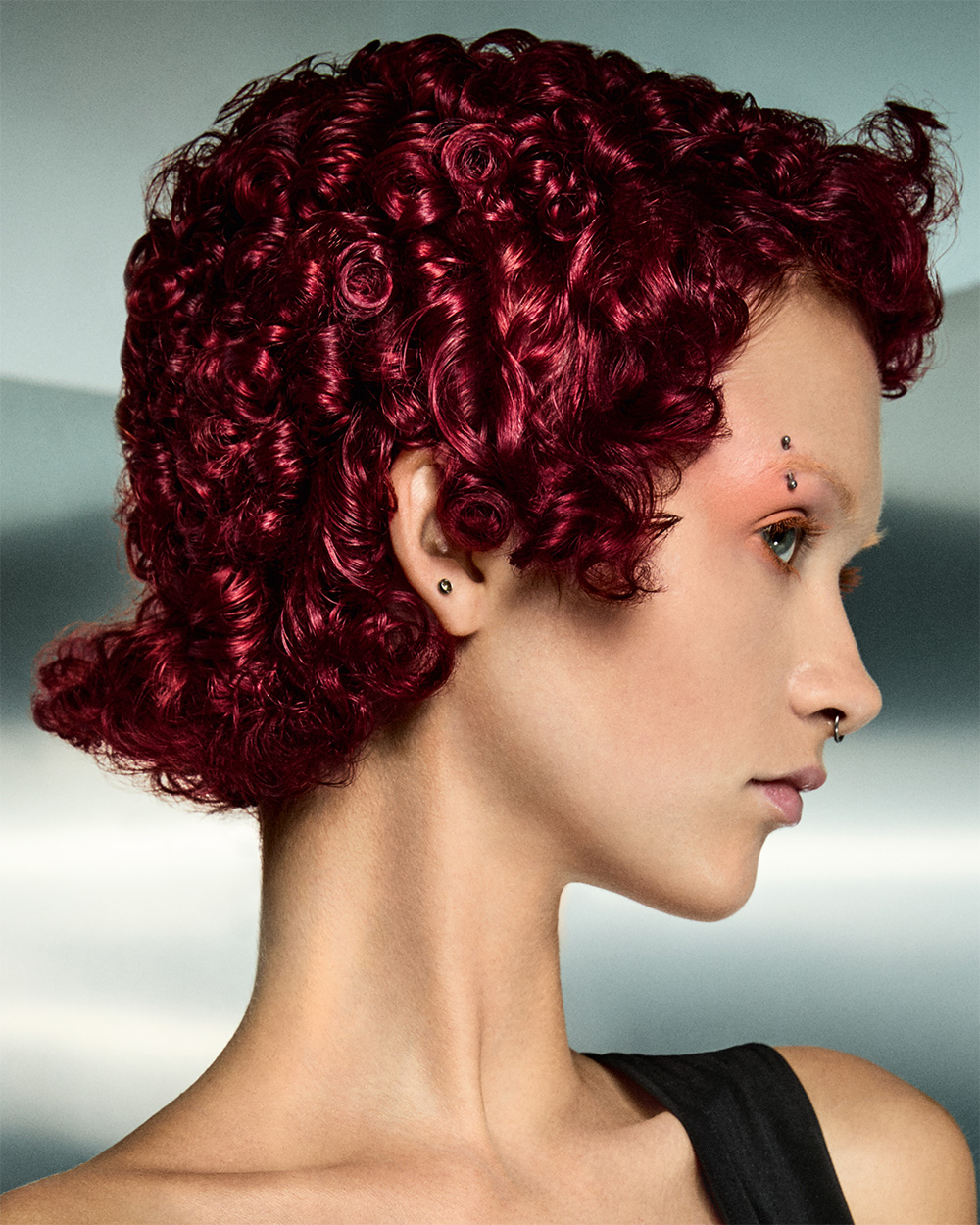 Emanuele Temperini - BHA Schwarzkopf Professional British Colour Technician of the Year 2025 - Bright Red Curls