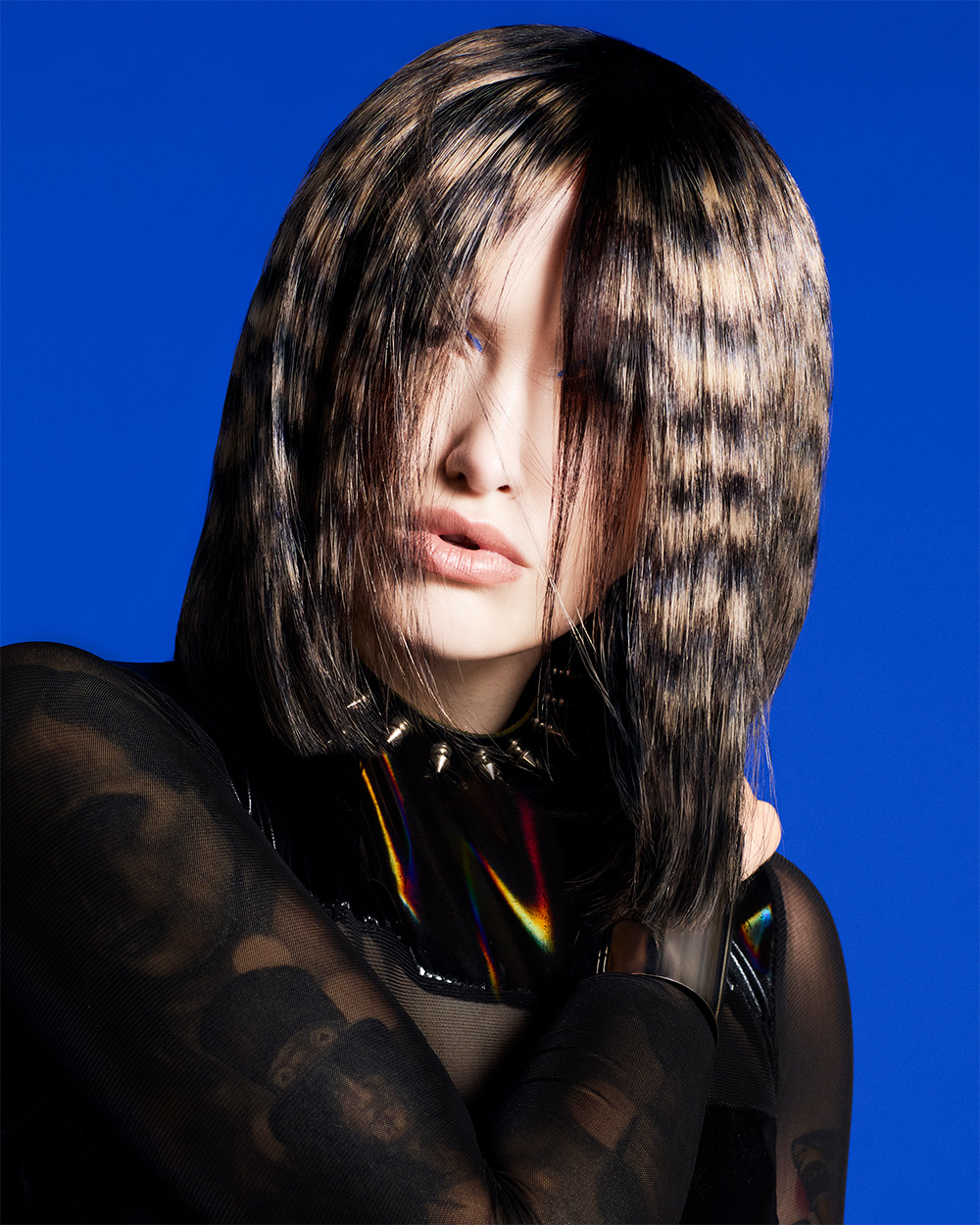 Kerry Adair BHA Newcomer of The Year 2025 Finalist Collection - Long Bob with Hair Tattoo