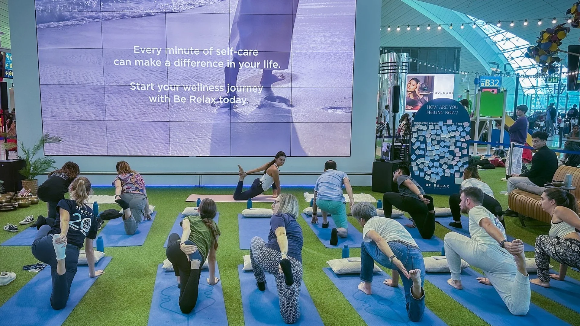 Dubai fitness challenge lands at DXB with Be Relax Wellness Challenge Days