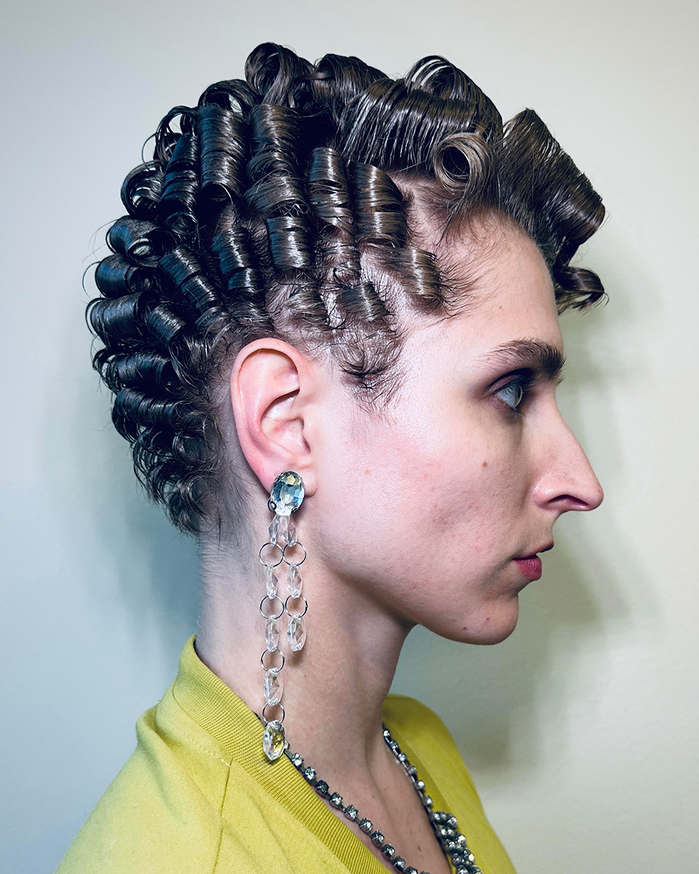 Gary Gill - BHA Session Hairdresser of the Year 2025 - Wet Look Pin Curls