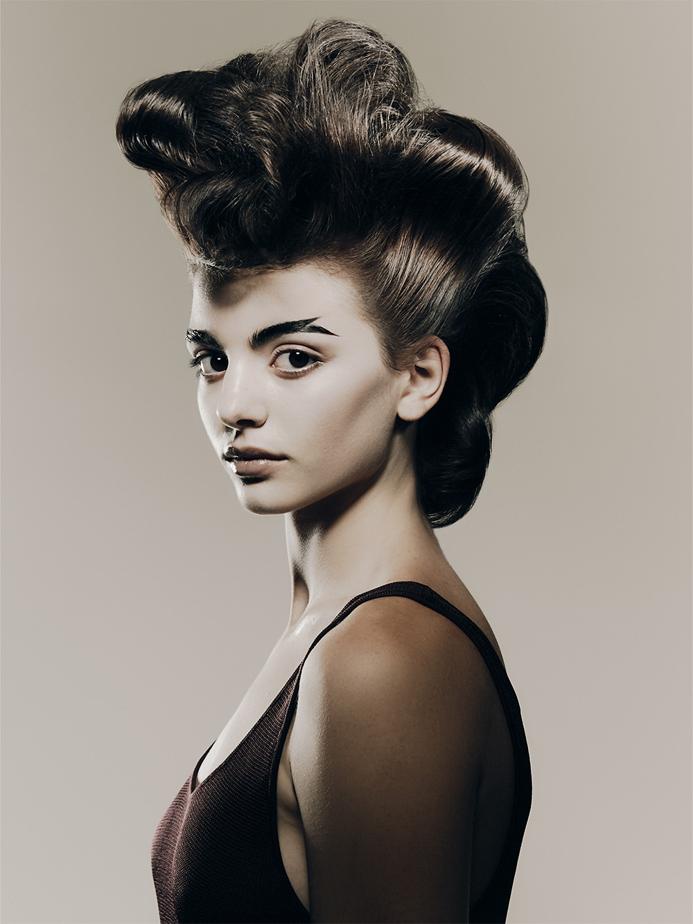 Richard Ashforth British Hairdresser of The Year 2025 Nominee Collection - Curly Voluminous Updo