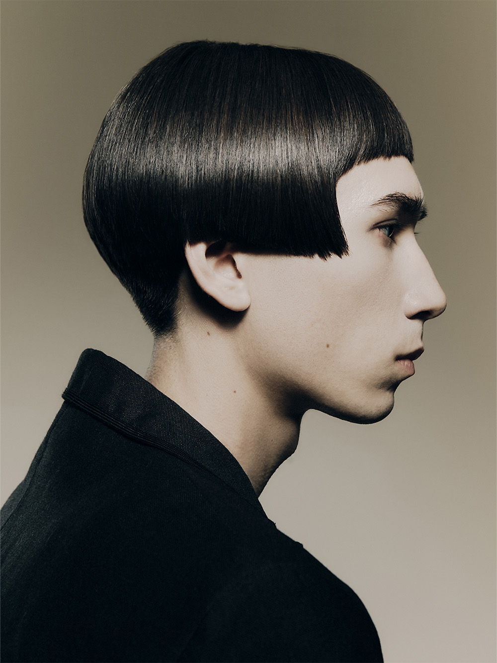 Richard Ashforth British Hairdresser of The Year 2025 Nominee Collection - 90s Style Cut with Micro Fringe