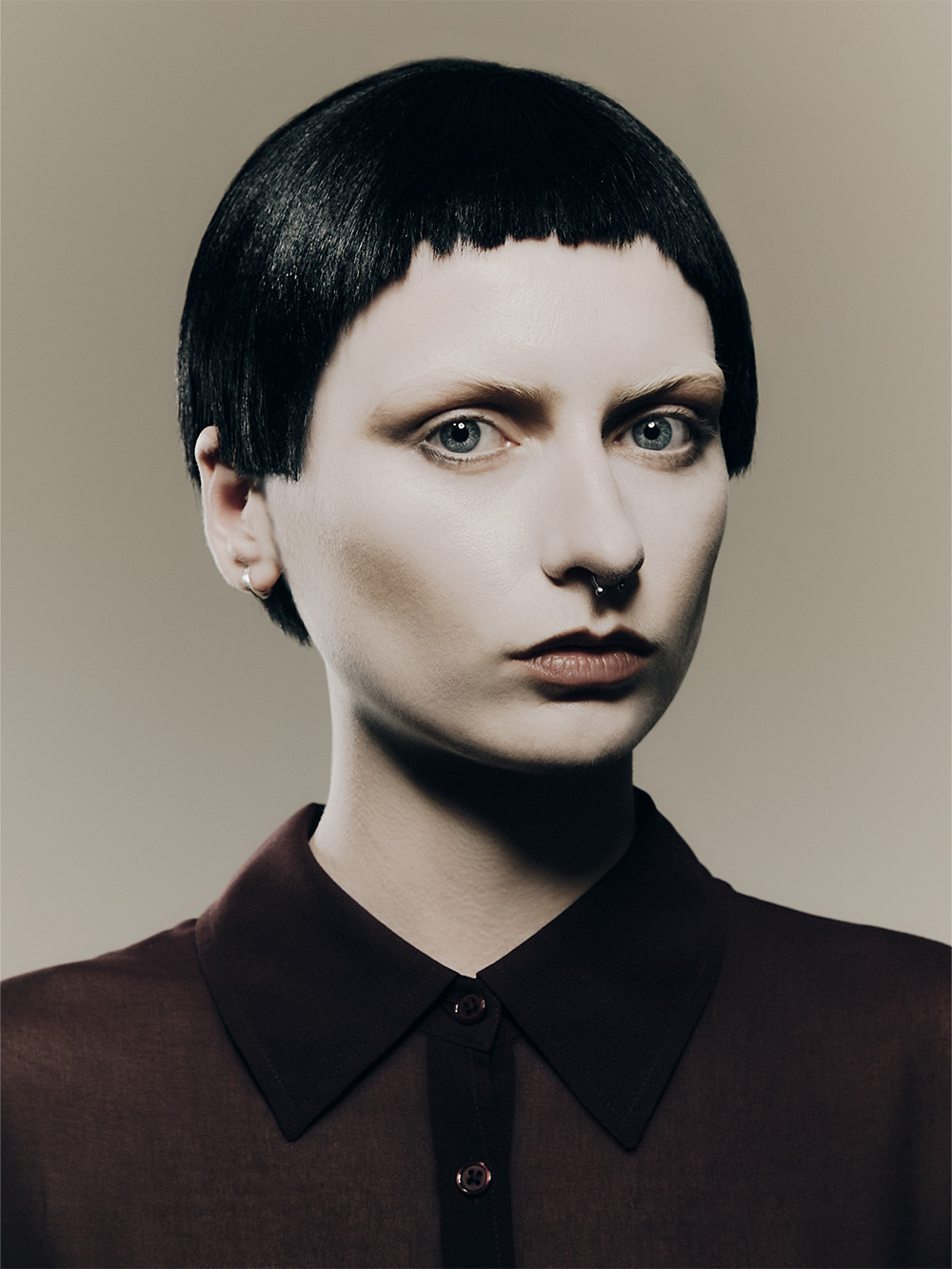 Richard Ashforth British Hairdresser of The Year 2025 Nominee Collection - Micro Bob with Choppy Fringe