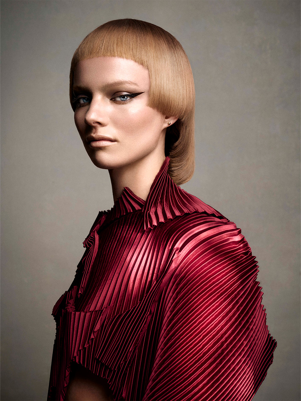 Efi Davies - British Hairdresser of The Year 2025 - Shaped Hime Cut