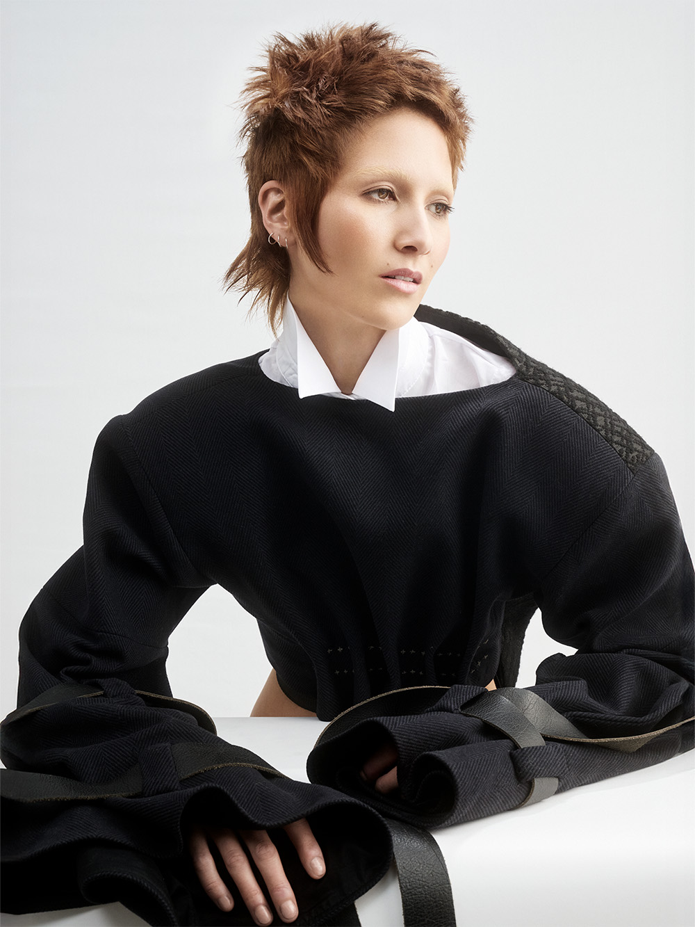 Errol Douglas - BHA British Hairdresser of the Year 2025 - Contemporary, Edgy Mullet in Reddish-Brown