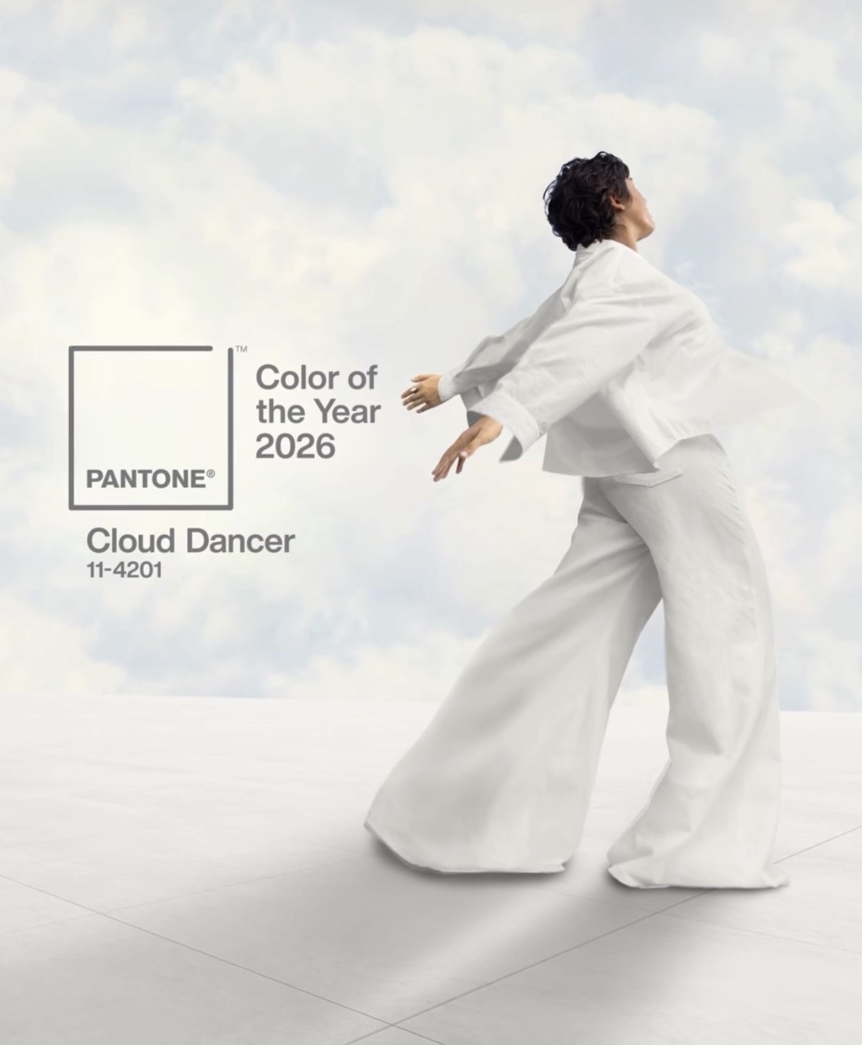 Pantone Color of The Year 2026 Revealed: Cloud Dancer