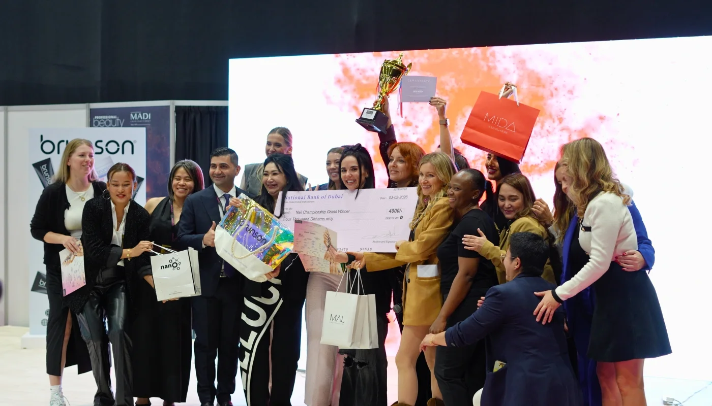 Nail Championship triumphs at Professional Beauty GCC Dubai 2026