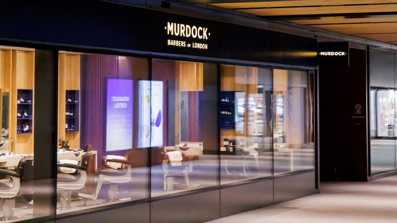 Murdock London Marks 20 Years with New Broadgate Central Barbershop