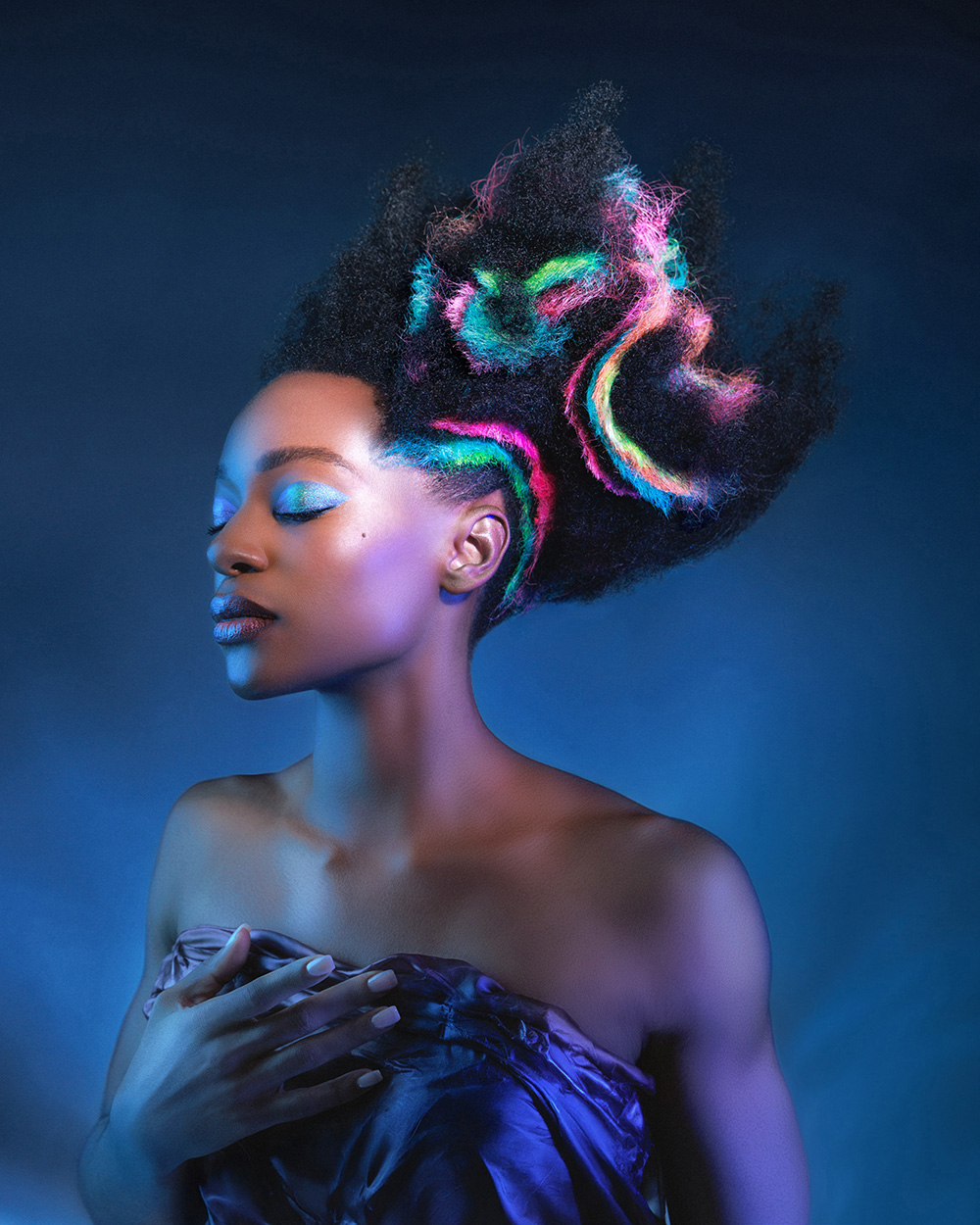 Creative Colour Afro Textured Hair - Anna Peters - Flotter Collection