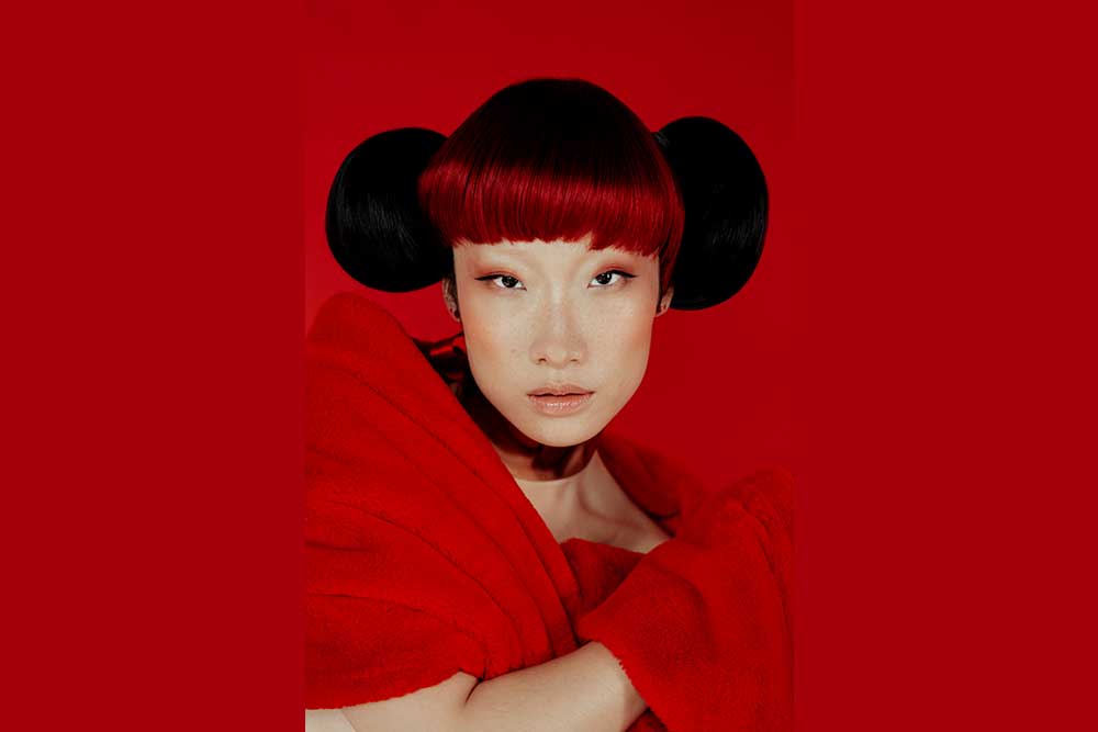 Red Elegance by Anne Veck