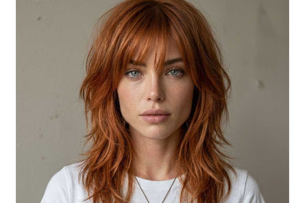 Shag moderno: el corte que redefine el movimiento