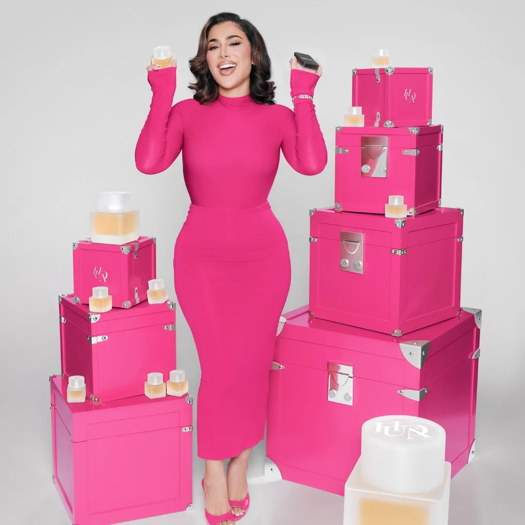Huda Beauty debuts first fragrance with Easy Bake Intense Eau de Parfum