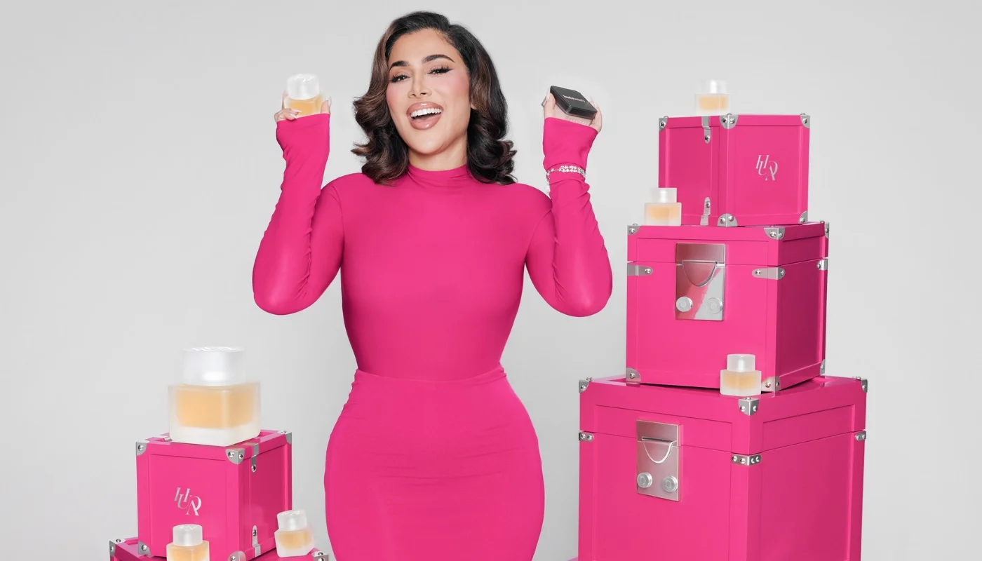 Huda Beauty debuts first fragrance with Easy Bake Intense Eau de Parfum