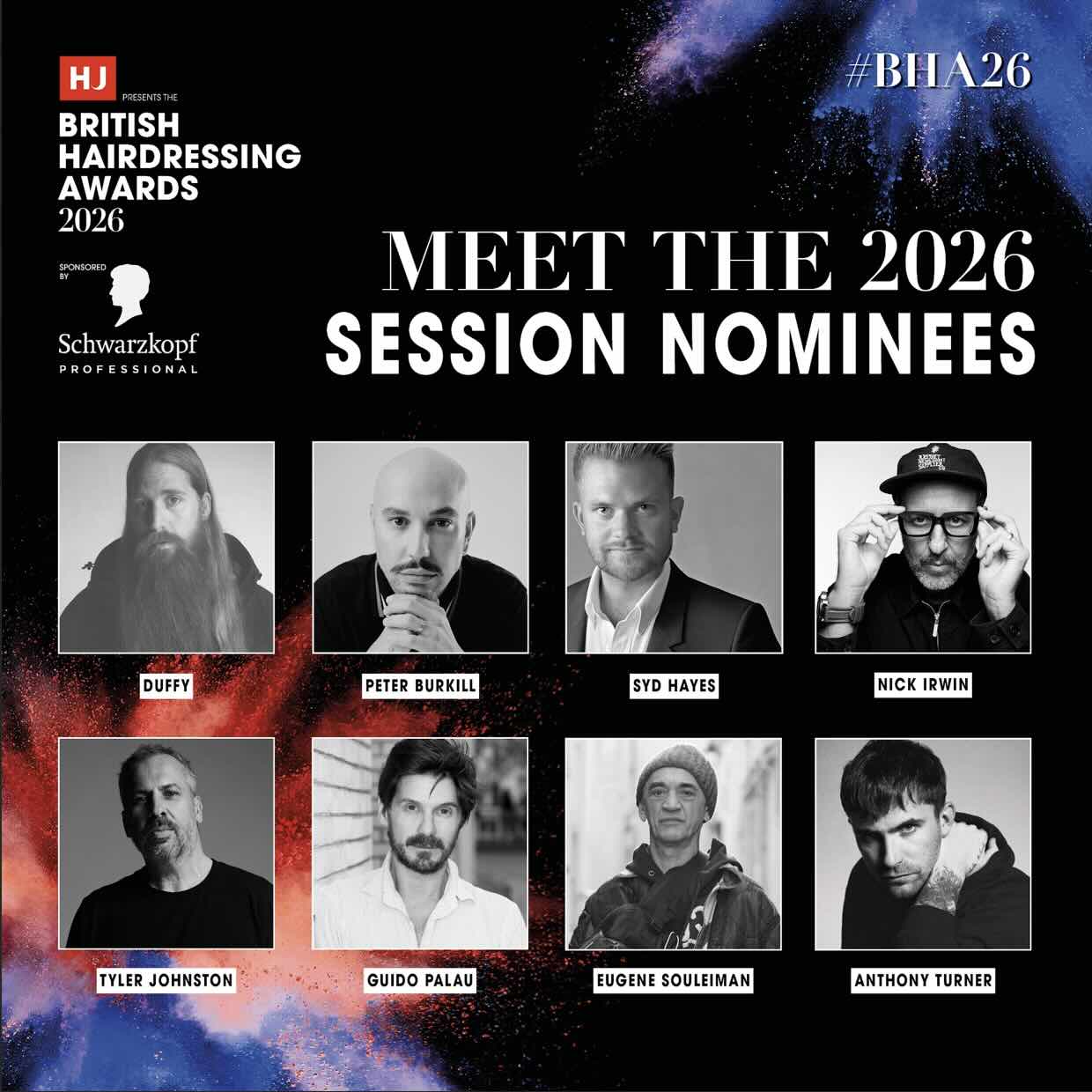 Meet HJ's Session Hairdresser of the Year 2026 Nominees!