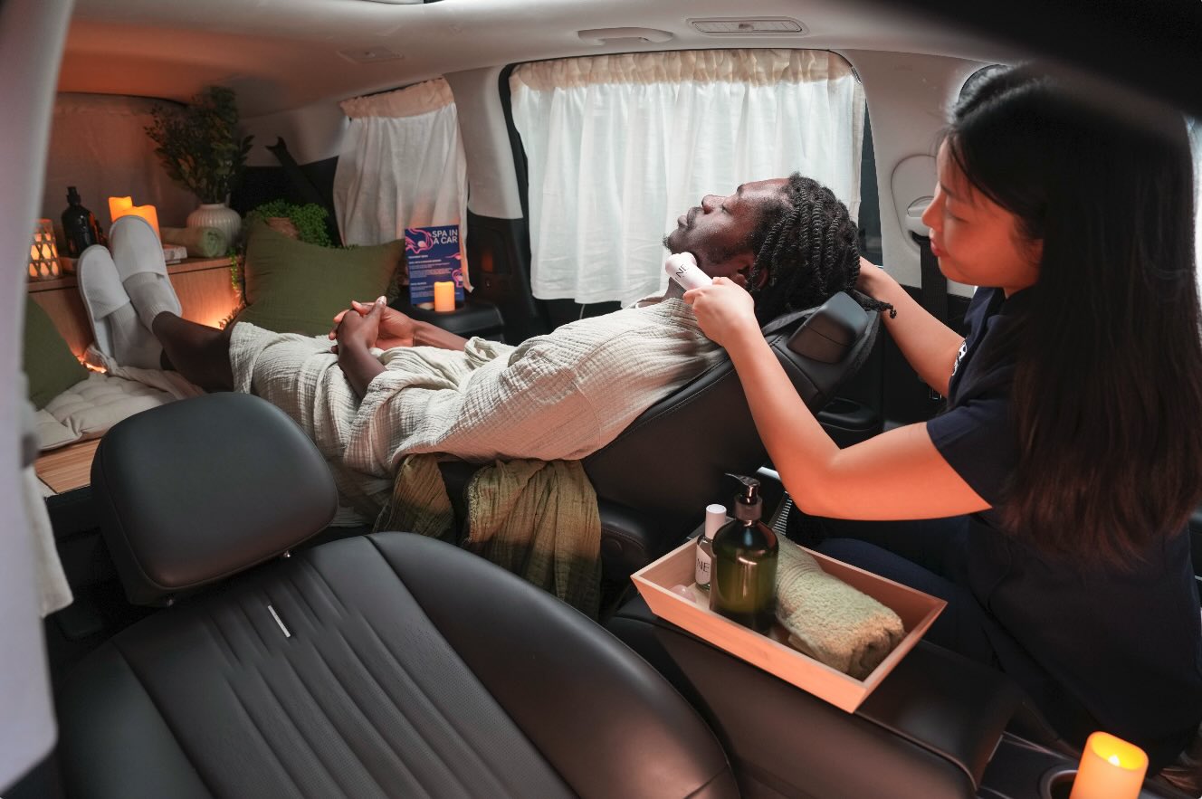 Hyundai launches "spa in a car" concept in London with K-beauty treatments