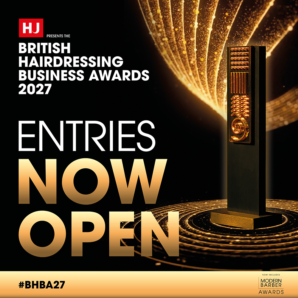 Entries Are Open for HJ’s British Hairdressing Business Awards 2027!