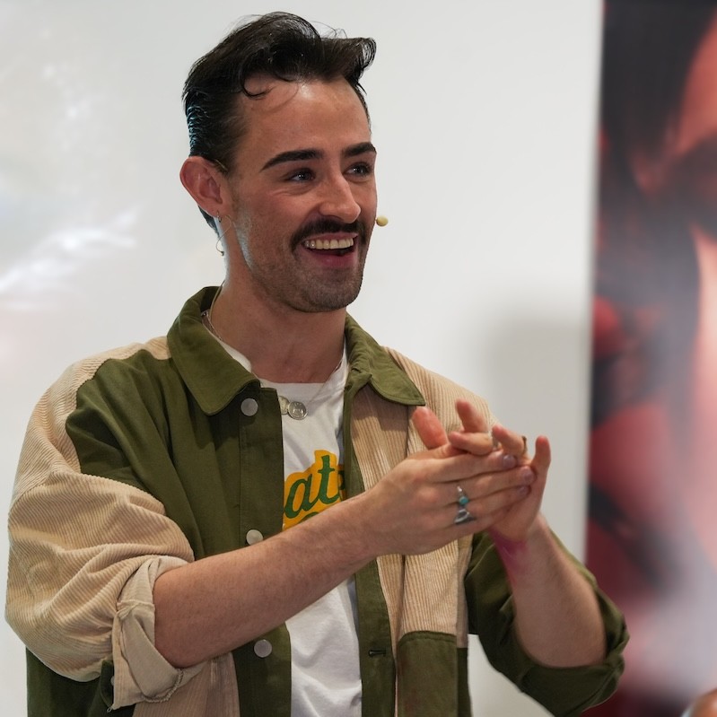 Glow Up finalist James Mac on Tourette's, creativity and building a successful makeup career