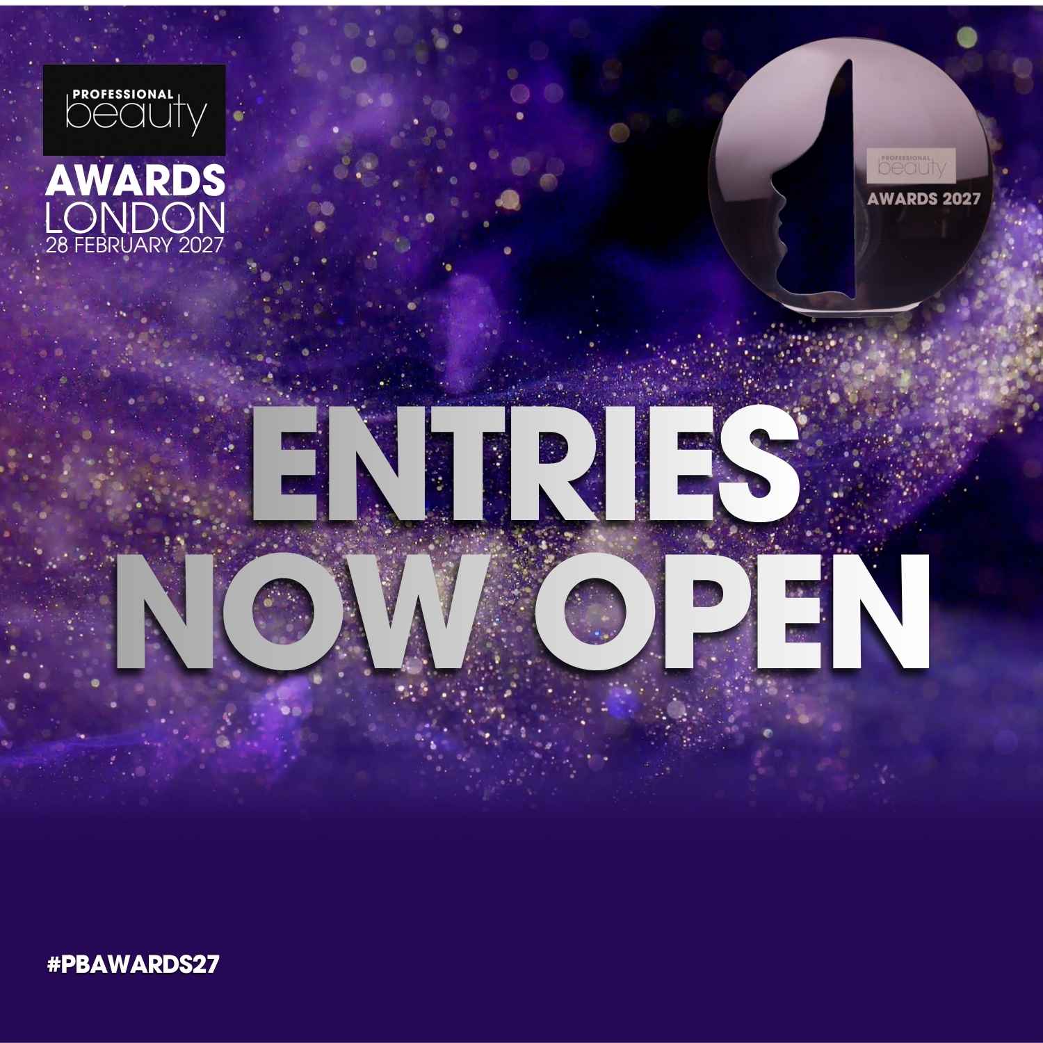  Professional Beauty Awards 2027 open for entries: How to enter the UK’s top beauty and spa awards