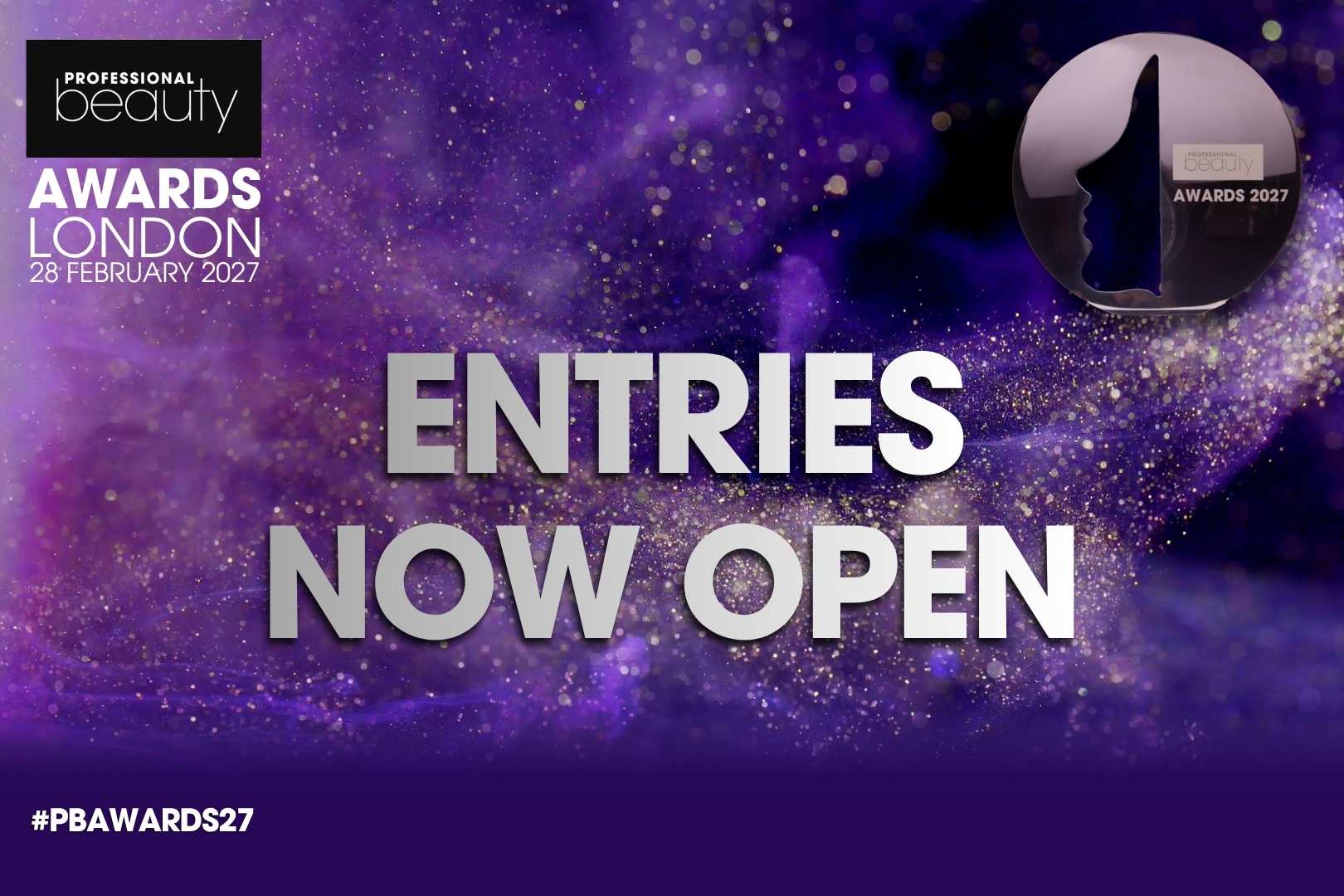 Professional Beauty Awards 2027 open for entries: How to enter the UK’s top beauty and spa awards