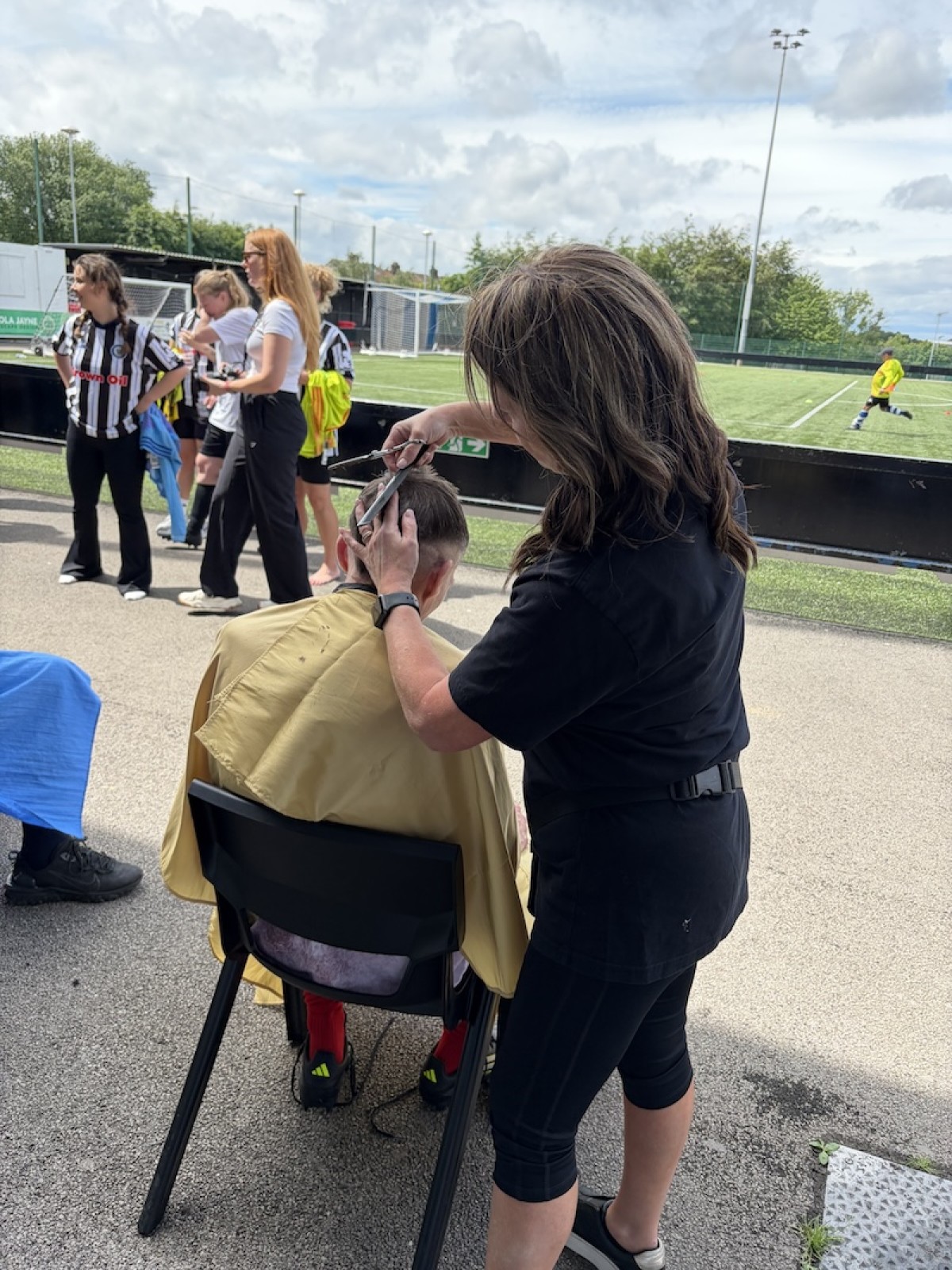 Haircuts4Homeless Fosters Community at Beyond The Pitch Tournament