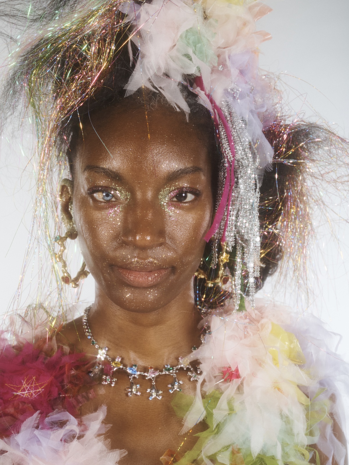Eugene Souleiman Styles Intergalactic Hair Looks at Copenhagen Fashion Week 2026
