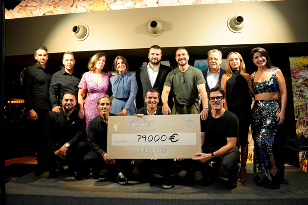 Sallés Hotels celebra su 12a noche solidaria para apoyar la lucha contra el cáncer infantil