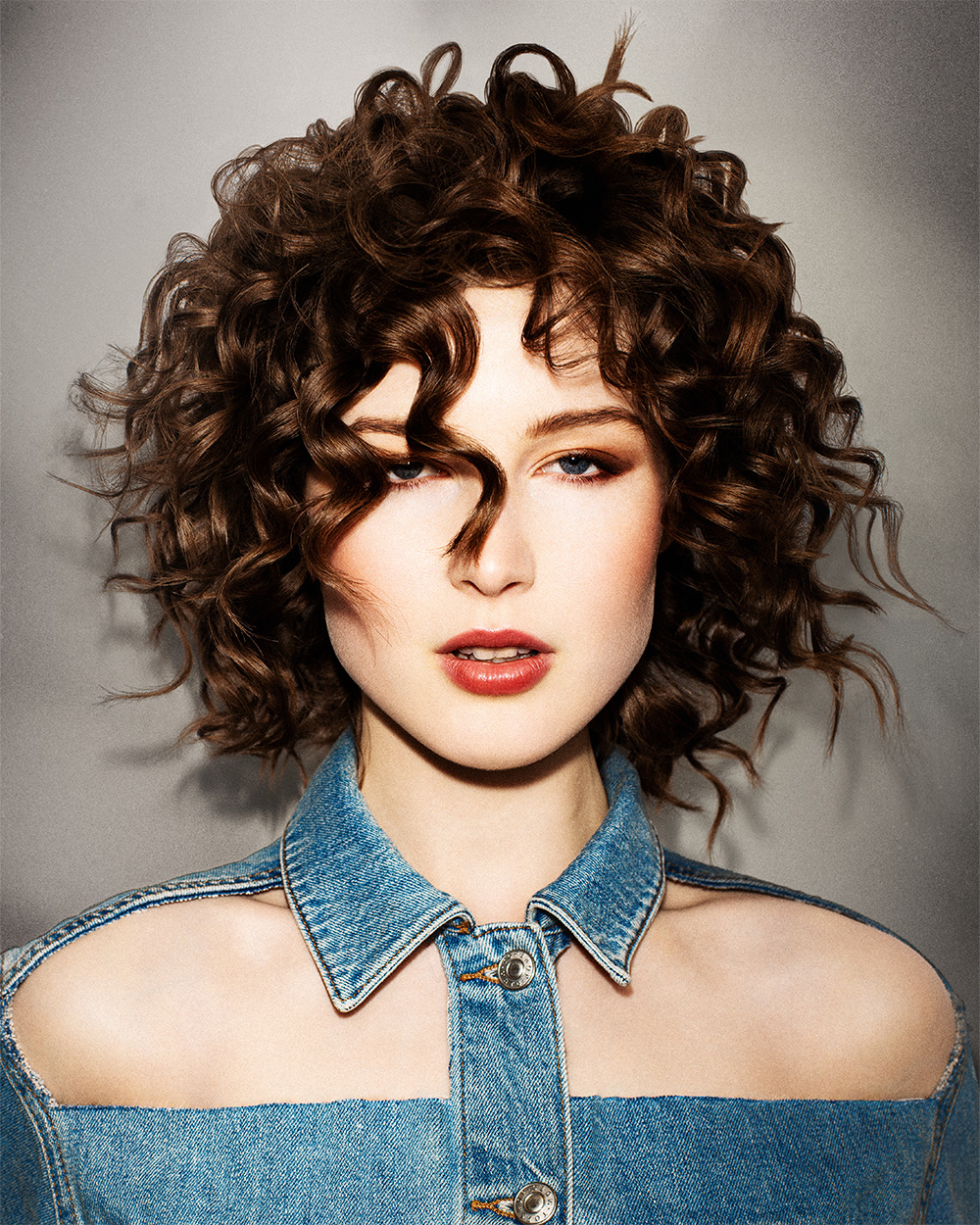 Voluminous Brunette Curly Bob – Darrel Starkey – BHA Eastern Hairdresser of the Year 2026 Finalist Collection