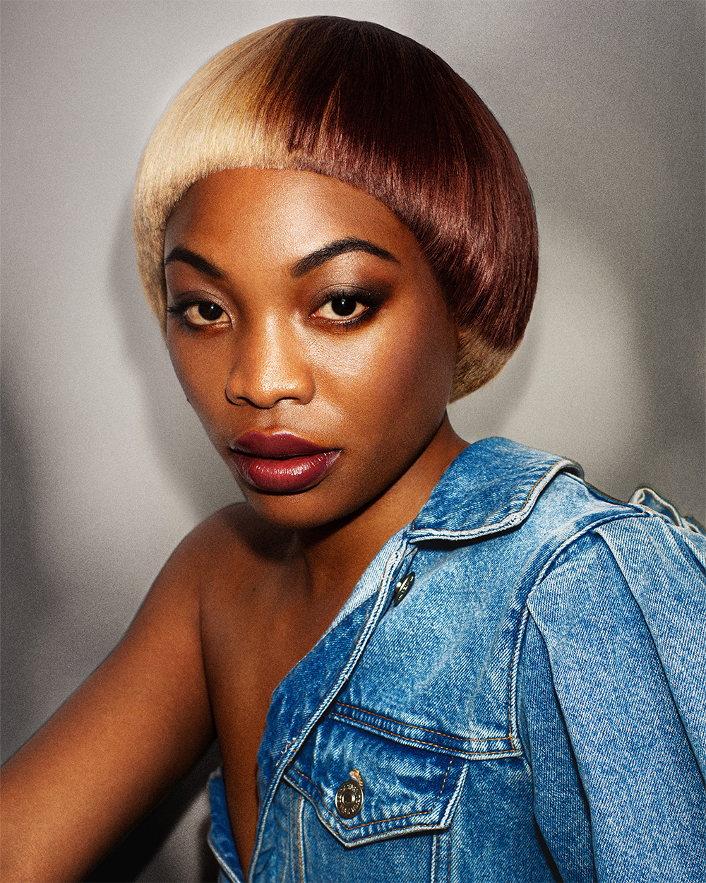 Two-Tone Blonde and Copper Bowl Cut with Micro Fringe – Darrel Starkey – BHA Eastern Hairdresser of the Year 2026 Finalist Collection