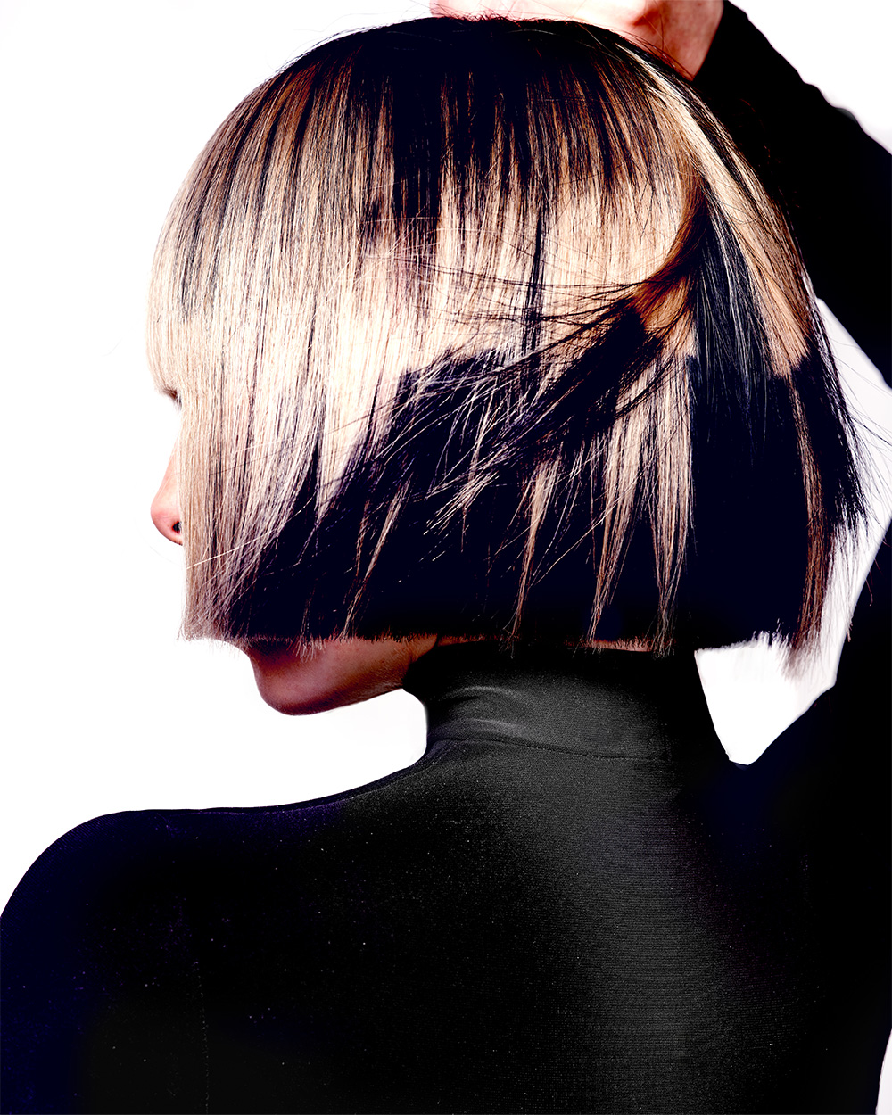 Black and Blonde Blunt Bob with Colour Blocking – Christian Wiles – BHA Eastern Hairdresser of the Year 2026 Finalist Collection