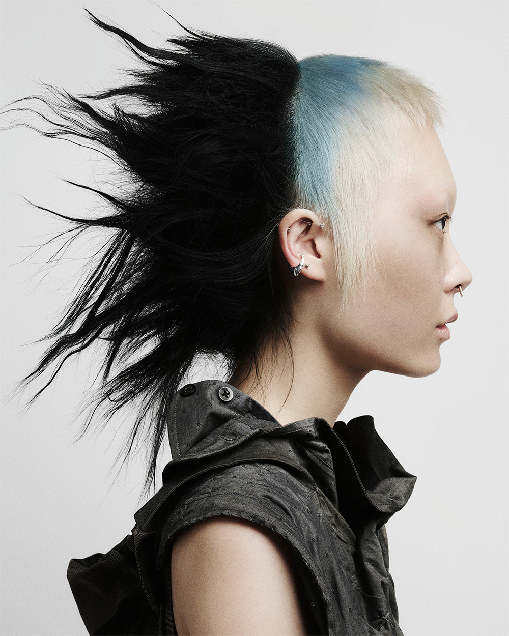 Skullet with Colour Blocking - Bernadette Beswick - BHA International Collection of the Year 2026 Finalist Collection 