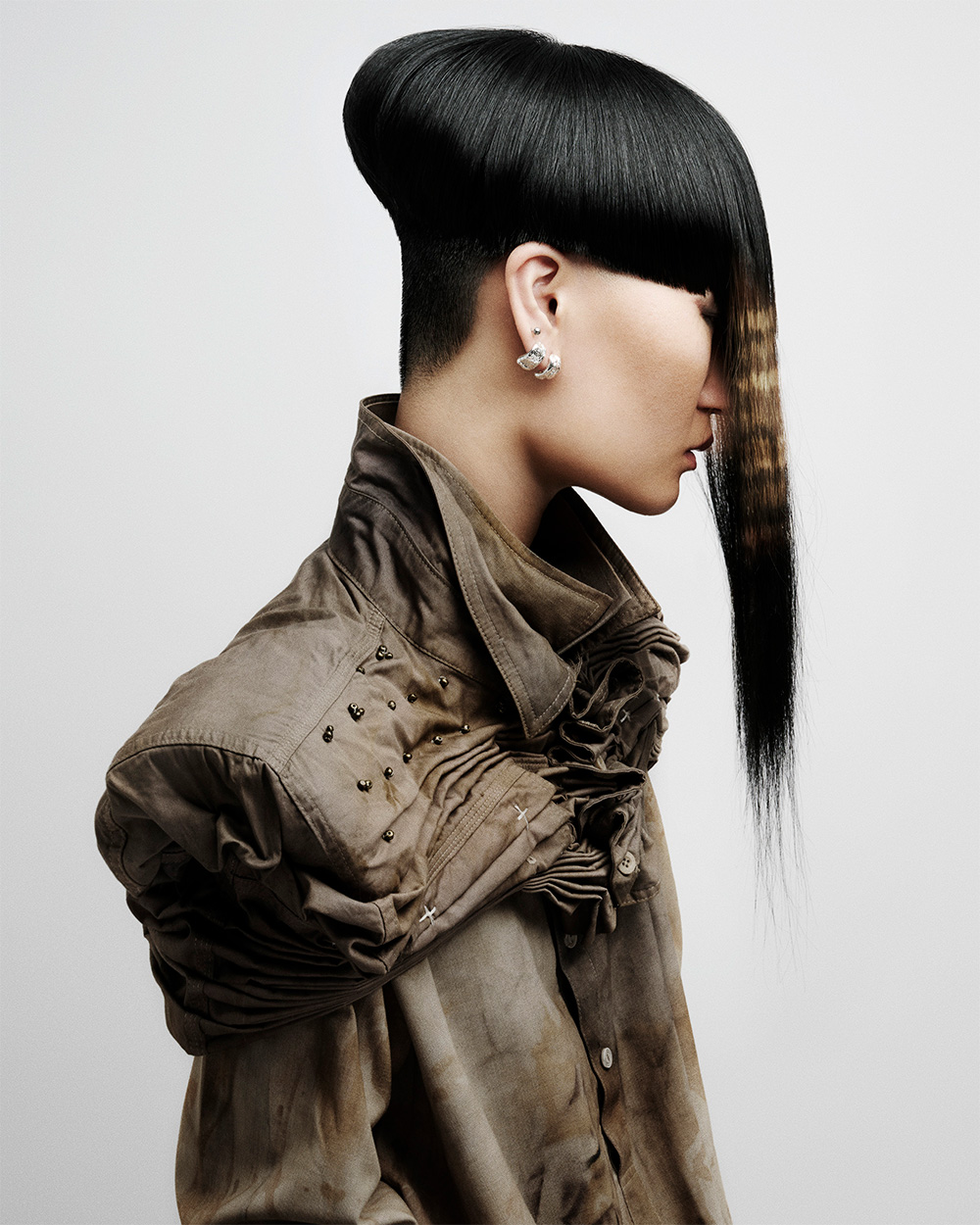 Abstract Page Boy - Bernadette Beswick - BHA International Collection of the Year 2026 Finalist Collection 