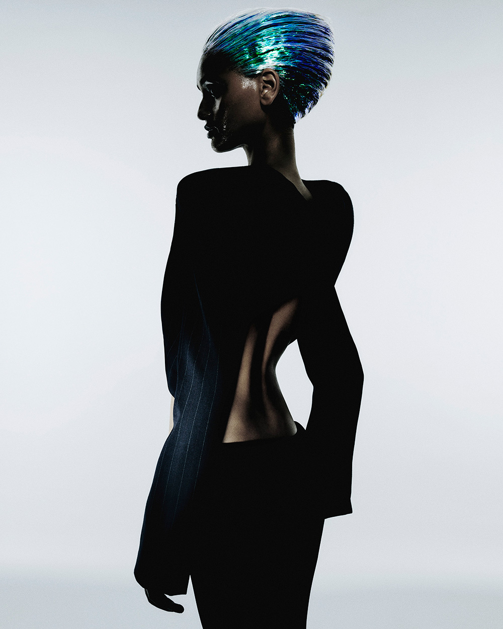 Iridescent Blue Crop - Sevda Durukan - BHA International Collection of the Year 2026 Finalist Collection