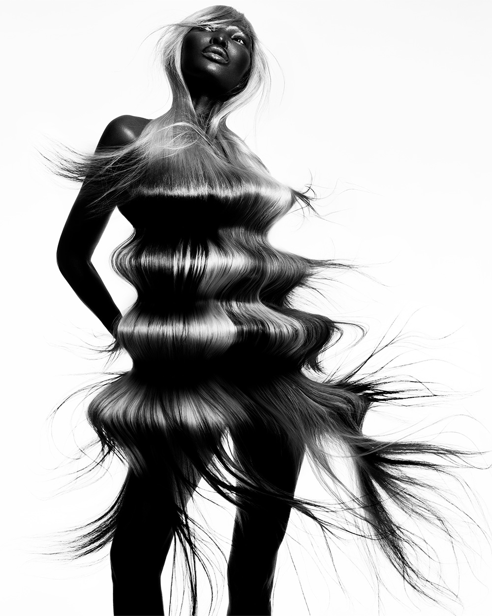 Very Long Hollywood Waves - Bona Joerg - BHA International Collection of the Year 2026 Finalist Collection