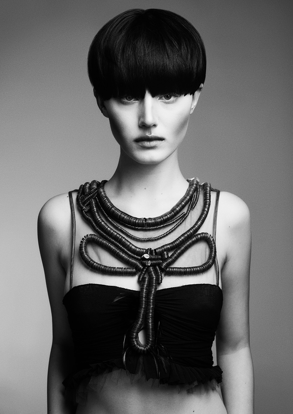 Dark Bowl Cut - Pauline McCabe - BHA International Collection of the Year 2026 Finalist Collection 