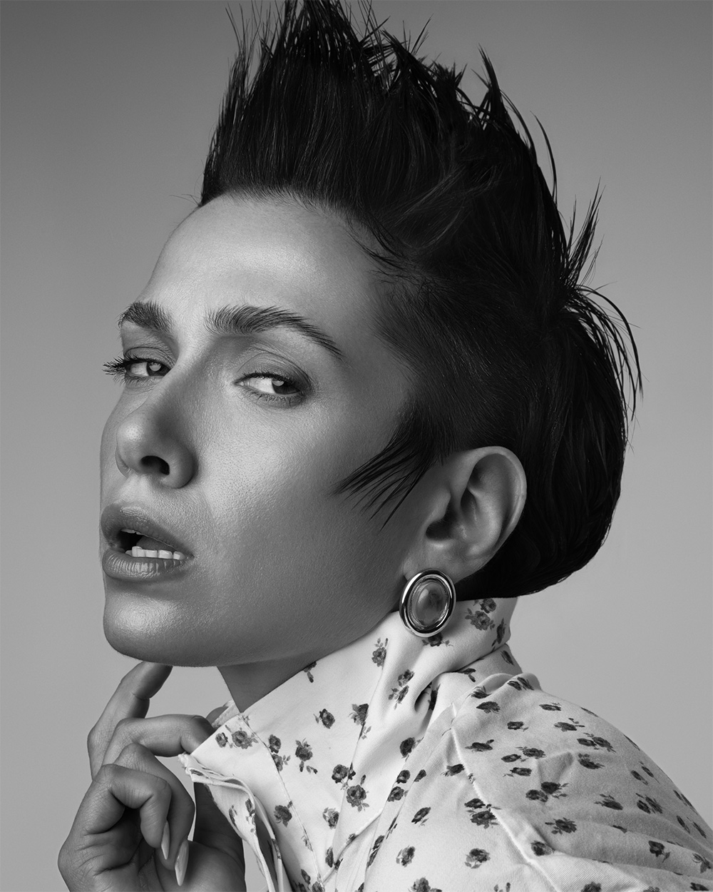Dark Sculpted Spiky Updo – Tracey Ann Smith – BHA Midlands Hairdresser of the Year 2026 Finalist Collection