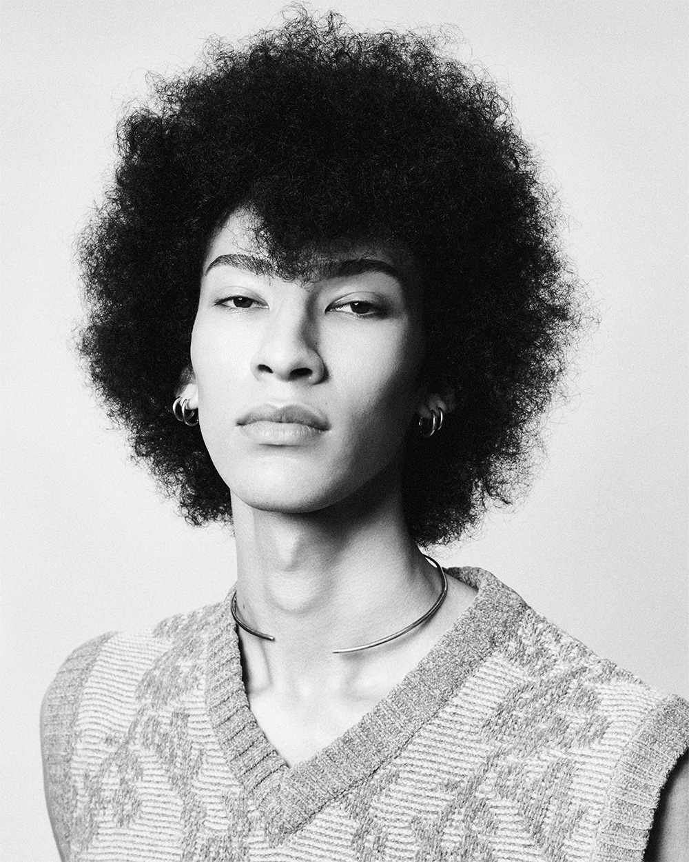 Voluminous Natural Afro with Curly Fringe – Matthew Surplice and Aid Tams – BHA Midlands Hairdresser of the Year 2026 Finalist Collection