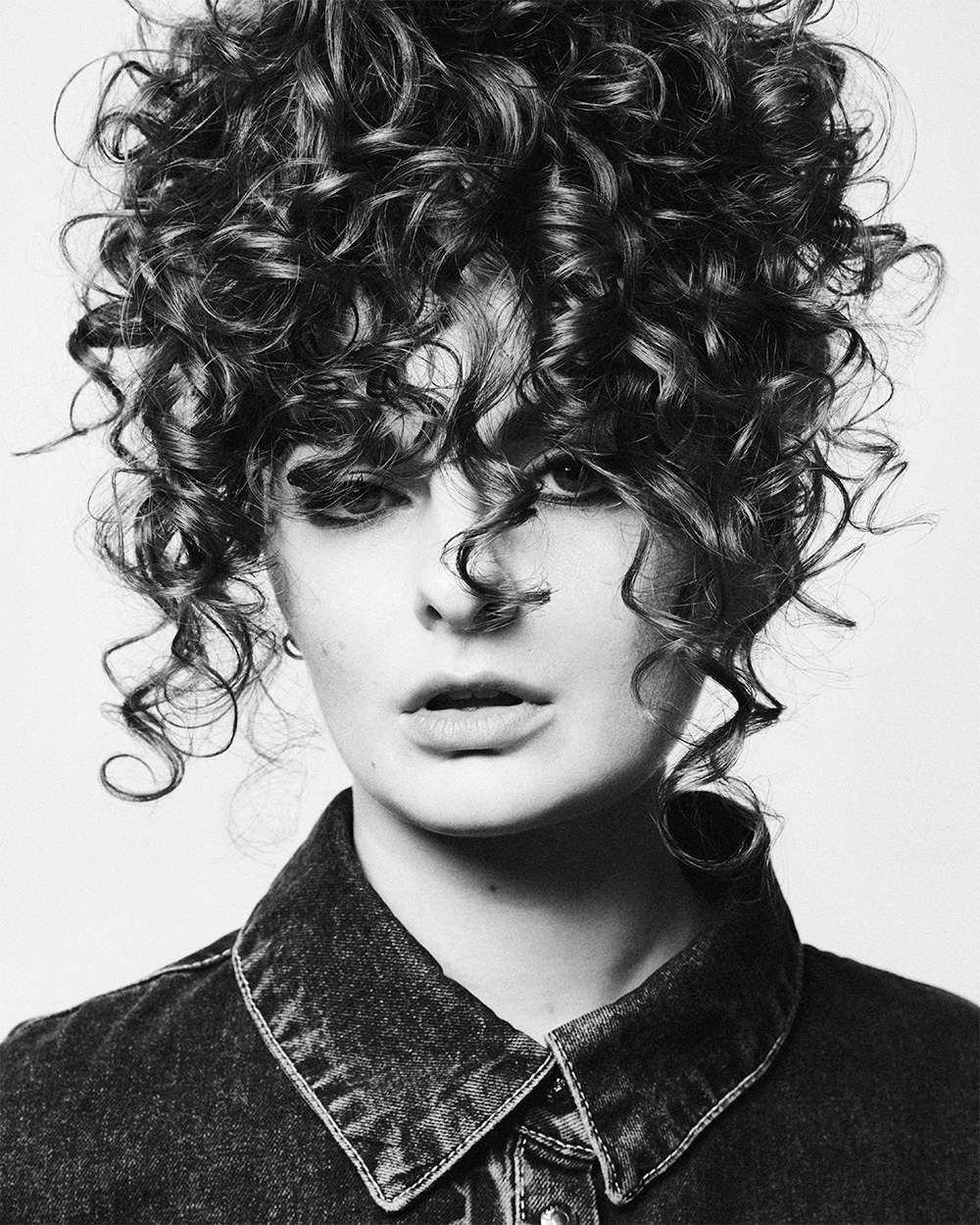 Dark Voluminous Curly Updo – Matthew Surplice and Aid Tams – BHA Midlands Hairdresser of the Year 2026 Finalist Collection