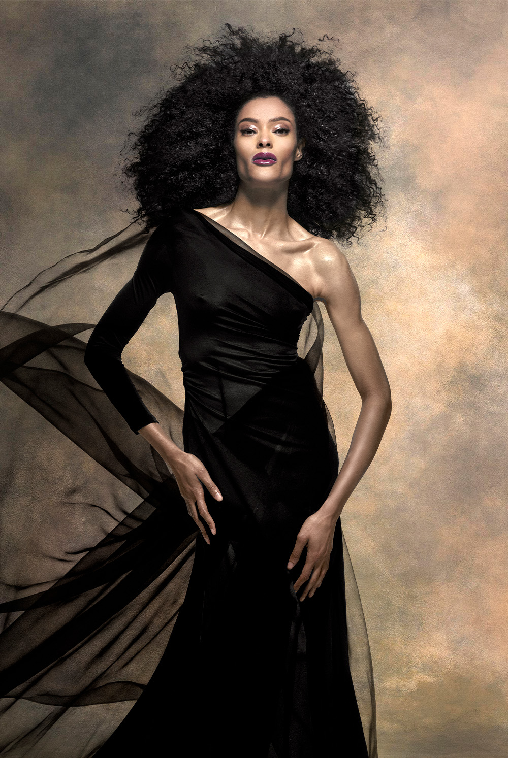 Long Afro Textured Hairstyle - Junior Green - BHA Afro Hairdresser of the Year Finalist Collection