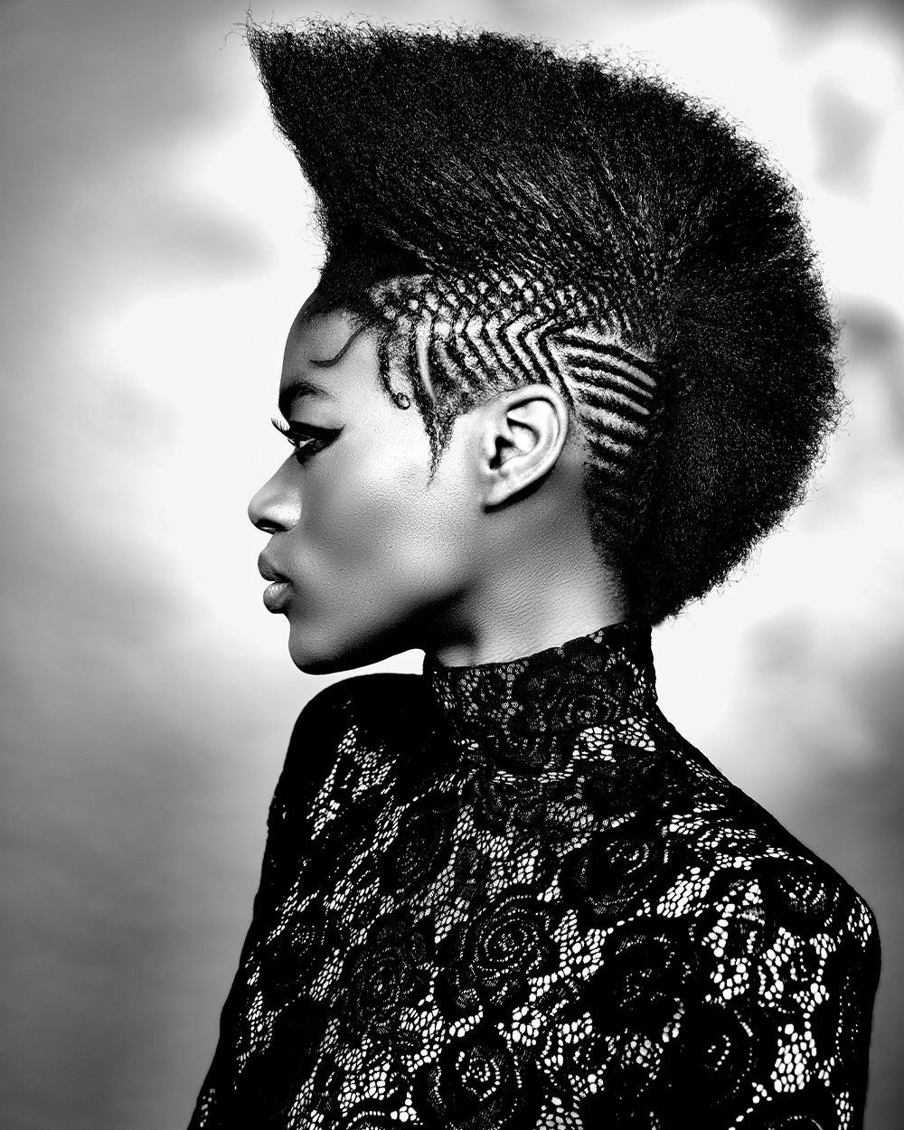 Mohican with Braids - Aycan Kemal - BHA Afro Hairdresser of the Year 2026 Finalist Collection