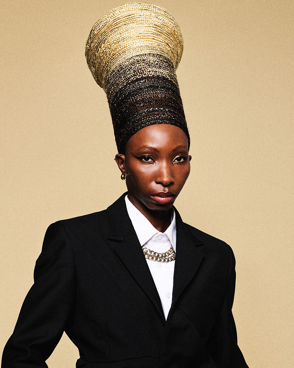 Braided Headdress - Pashcanel Mitchell - BHA Afro Hairdresser of the Year 2026 Finalist Collection