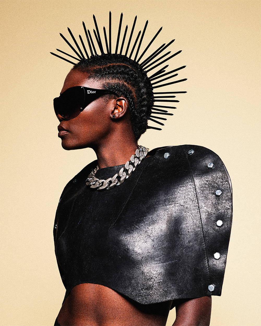 Spiked Mohawk - Pashcanel Mitchell - BHA Afro Hairdresser of the Year 2026 Finalist Collection