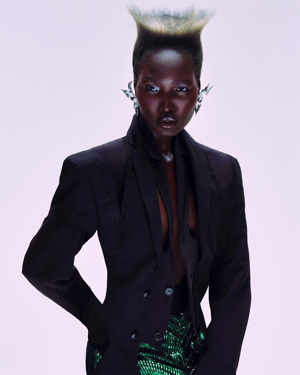 Frosted Tips - Rick and Zoe Roberts - BHA Afro Hairdresser of the Year 2026 Finalist Collection