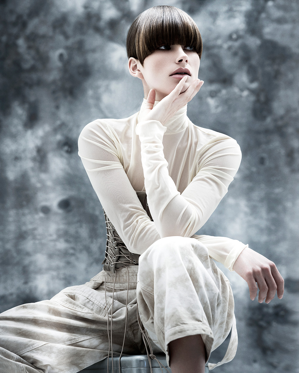Sleek Bowl Cut - Kerry Mather - BHA Southern Hairdresser of the Year 2026 Finalist Collection