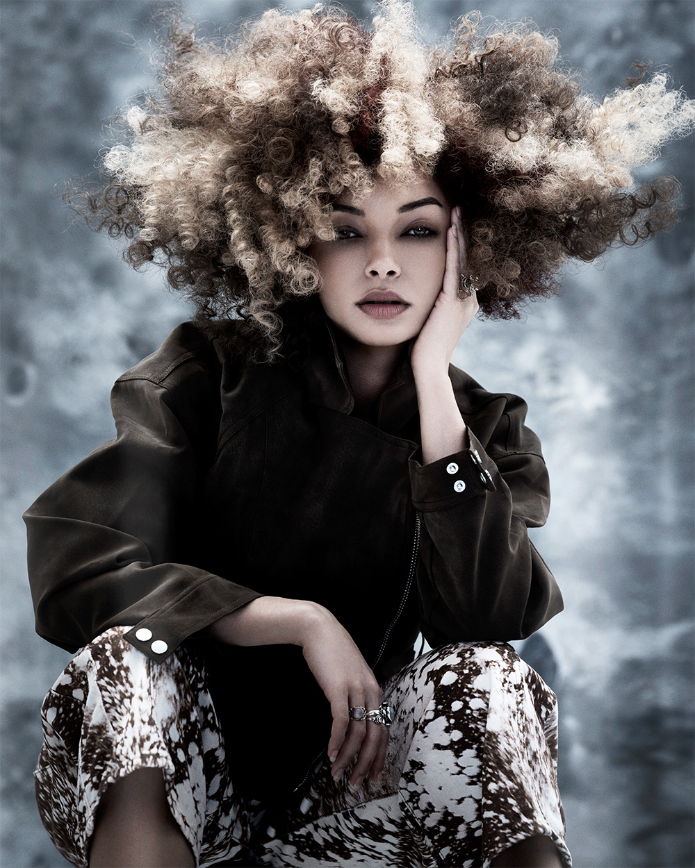 Multi-Tonal Afro - Kerry Mather - BHA Southern Hairdresser of the Year 2026 Finalist Collection