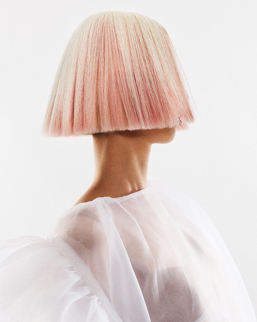 Platinum Blonde and Pastel Pink Blunt Bob – Diana Carson – BHA Scotland Hairdresser of the Year 2026 Finalist Collection