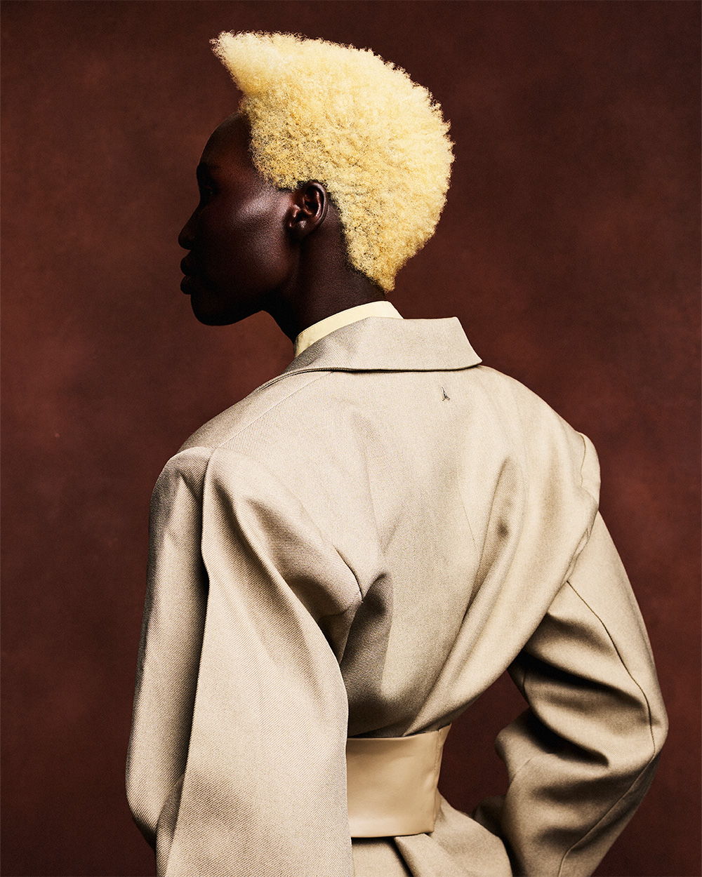 Platinum Blonde Sculpted Afro – Amy Christie – BHA Scotland Hairdresser of the Year 2026 Finalist Collection