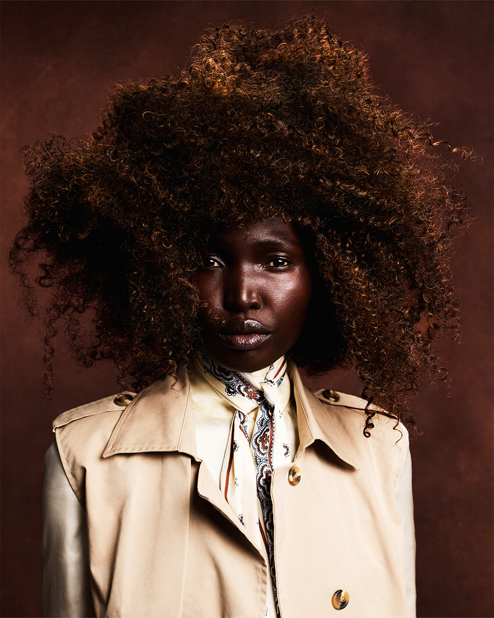 Voluminous Brunette Curly Afro – Amy Christie – BHA Scotland Hairdresser of the Year 2026 Finalist Collection