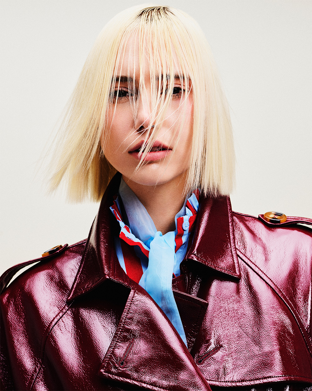 Platinum Blonde Blunt Bob with Wispy Fringe – Paul Ralph & Hiro Kudo – BHA Scotland Hairdresser of the Year 2026 Finalist Collection