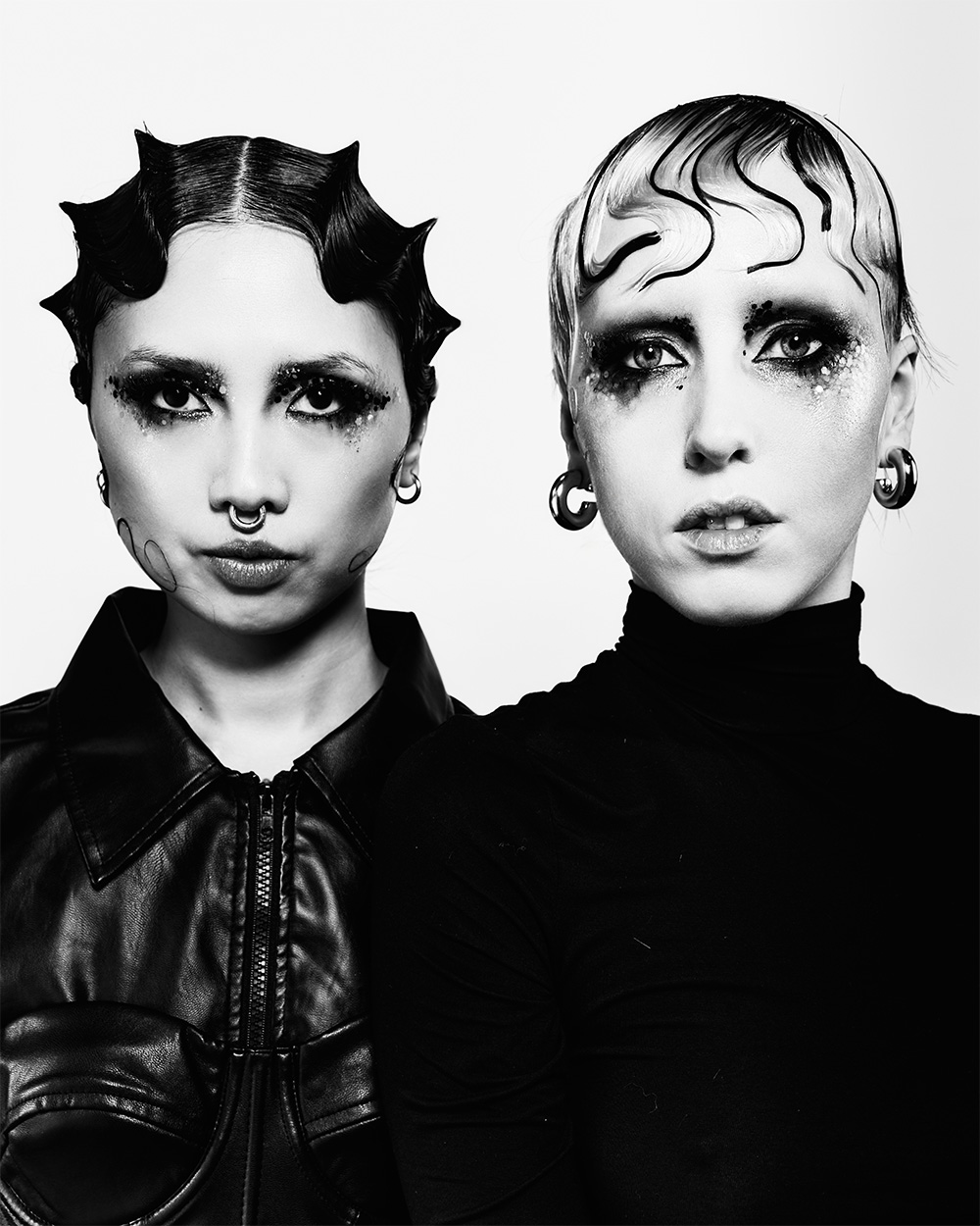 Sculpted Finger Waves and Blonde Wet-Look Crop – Frazer Wallace – BHA Scotland Hairdresser of the Year 2026 Finalist Collection