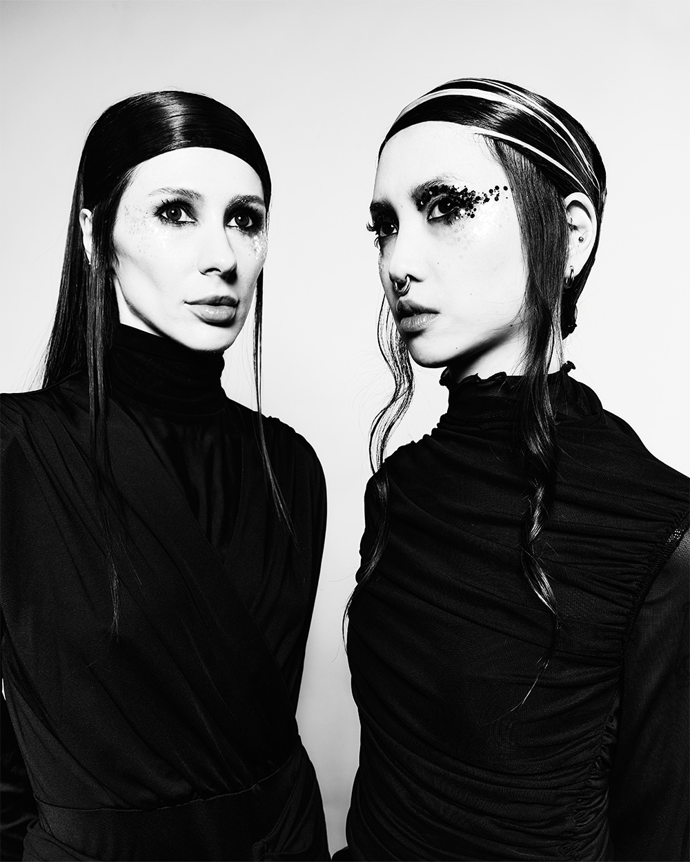 Sleek Black Wrap Hairstyles – Frazer Wallace – BHA Scotland Hairdresser of the Year 2026 Finalist Collection